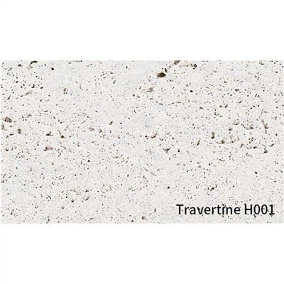 Piso Travertino Revestido de Material de Argila Modificada